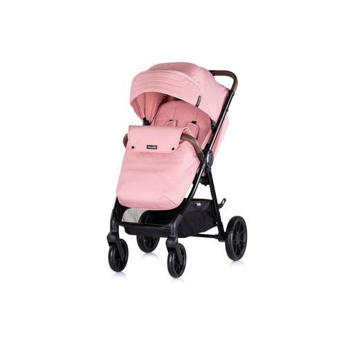 3800933000439 - Kombikinderwagen Ultera 2 in 1 Babyschale Fußabdeckung klappbar Korb rosa