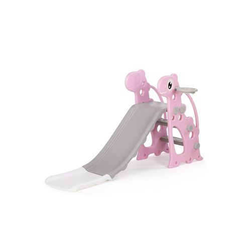 3800933000569 - Kinderrutsche Dino 116 cm Rutschlänge Ball mit Basketballkorb 30 kg rosa 3800933000569 - Kinderrutsche Dino 116 cm Rutschlänge Ball mit Basketballkorb 30 kg rosa