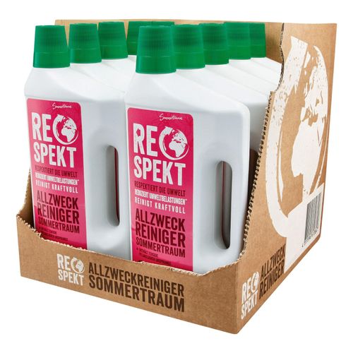 4311596016761 - Respekt Allzweckreiniger Sommertraum 1 Liter 10er Pack