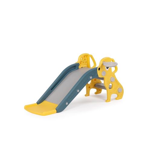 3800933000583 - Kinderrutsche Welpe 116 cm Rutschlänge Basketballkorb Ball ab 1 Jahr gelb 3800933000583 - Kinderrutsche Welpe 116 cm Rutschlänge Basketballkorb Ball ab 1 Jahr gelb
