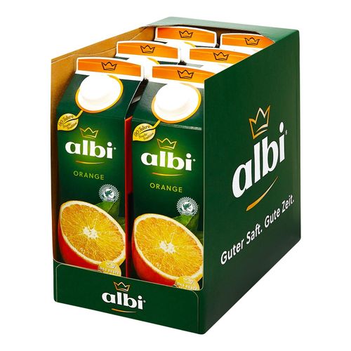 4003240900105 - albi Orangensaft 1 Liter 6er Pack 4003240900105 - albi Orangensaft 1 Liter 6er Pack