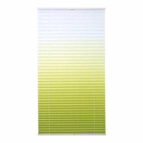 4016318371738 - Plissee Farbverlauf Gr 4 grün Plissees 130cm zweiseitig verschiebbar 80cm Obermaterial 100% Polyester B80cm H130cm