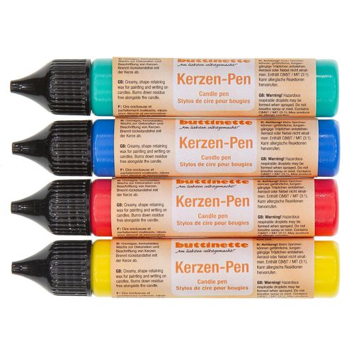 4058896393054 - Kerzen-Pens Grundfarben 4x 28 ml