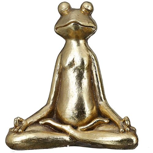 4001250892922 - Tierfigur GILDE Figur Frosch Yoga goldfarben H 505 cm gold (goldfarben) B46cm H505cm T21cm Magnesia Dekofiguren 4001250892922 - Tierfigur GILDE Figur Frosch Yoga goldfarben H 505 cm gold (goldfarben) B46cm H505cm T21cm Magnesia Dekofiguren