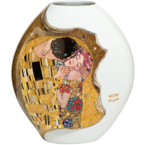 4005169305313 - Dekovase GOEBEL Der Kuss Vasen Gr B H T 75 cm x 14 cm x 12 cm bunt Blumenvasen Vasen Artis Orbis Gustav Klimt