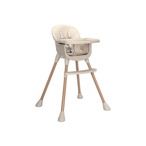 3800166117270 - Kinderhochstuhl Vanilla 3 in 1 Kinderstuhl Tablett Fußstütze Gurt beige 3800166117270 - Kinderhochstuhl Vanilla 3 in 1 Kinderstuhl Tablett Fußstütze Gurt beige