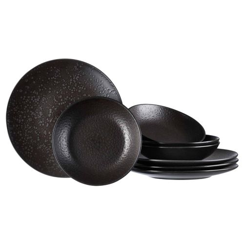 4006344271379 - R & B Tafelservice KITWE (BHT 29x29x17 cm) BHT 29x29x17 cm schwarz Teeservice Kaffeeservice Geschirrset Kaffeegeschirr