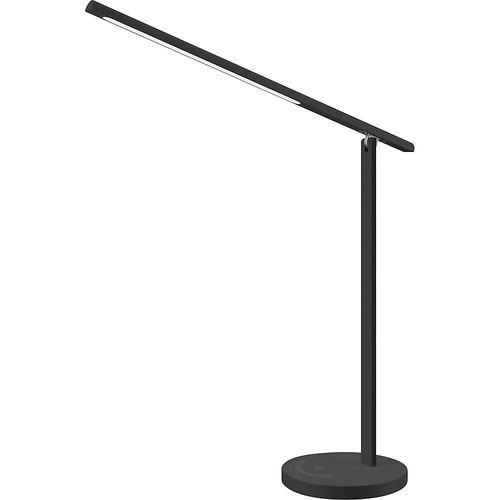 7612176092258 - Hansa LED Tischleuchte Halo 6 Watt mit Standfuß Memoryfunktion 3 Farbtemperaturen dimmbar schwarz