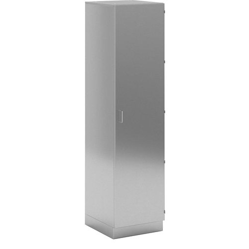 4021177029751 - Reinraum-Hochschrank aus Edelstahl 1 Flügeltür Breite 500 mm kaiserkraft