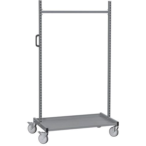 7333008004446 - Werkzeug- und Materialwagen individuell bestückbar mit Zubehörelementen Stahl grau kaiserkraft