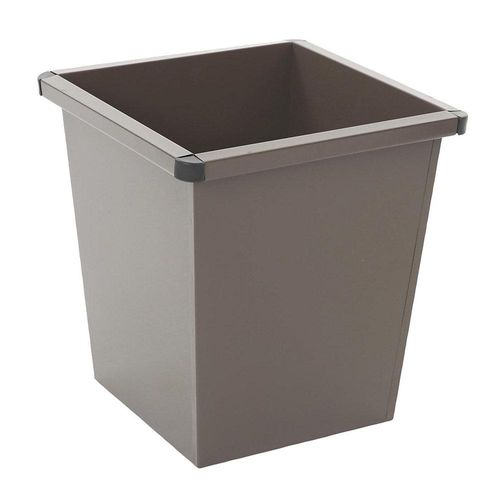 8713631001385 - Papierkorb aus Stahl kegelförmig Volumen 27 l BxHxT 343 x 343 x 361 mm braun kaiserkraft 8713631001385 - Papierkorb aus Stahl kegelförmig Volumen 27 l BxHxT 343 x 343 x 361 mm braun kaiserkraft