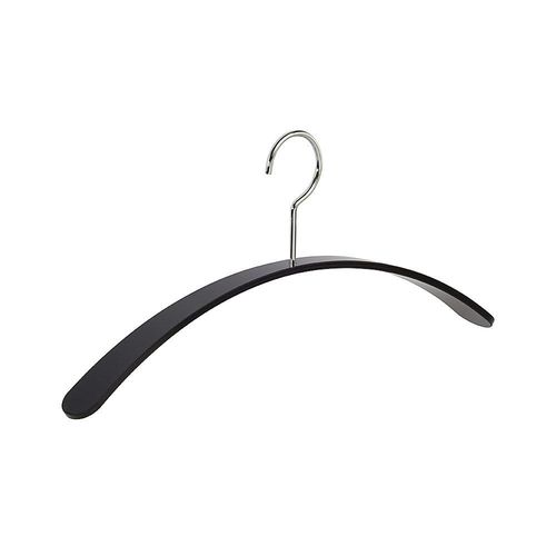 4004419039060 - Design-Kleiderbügel CURVE Acryl VE 4 Stk schwarz kaiserkraft