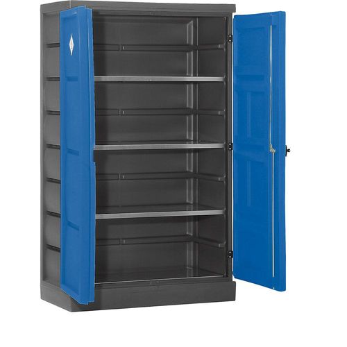 4061753007728 - eurokraft pro Umweltschrank aus PE 2-türig Fachböden verzinkt 4061753007728 - eurokraft pro Umweltschrank aus PE 2-türig Fachböden verzinkt