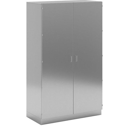 4021177029782 - Reinraum-Hochschrank aus Edelstahl 2 Flügeltür Breite 1200 mm kaiserkraft