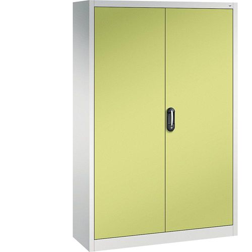 4069361483491 - ACURADO Universalschrank BxT 1200 x 400 mm lichtgrau   viridingrün C+P
