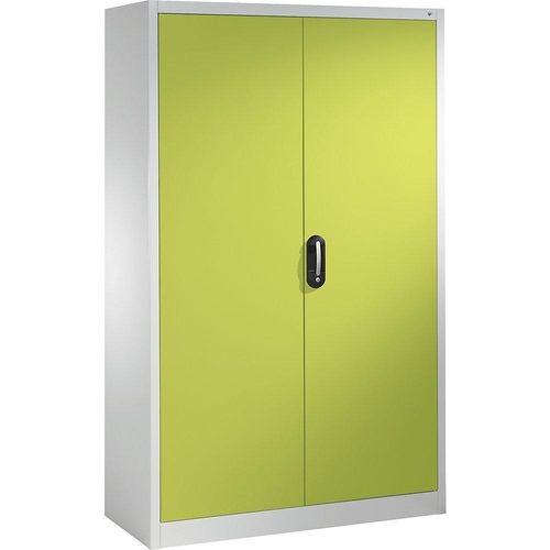 4069361485549 - ACURADO Universalschrank BxT 1200 x 500 mm lichtgrau   viridingrün C+P
