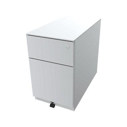5020073747119 - BISLEY Rollcontainer Note™ mit 1 Hängeregistratur 1 Universalschublade HxBxT 502 x 300 x 565 mm mit Griffleiste und Top verkehrsweiß 5020073747119 - BISLEY Rollcontainer Note™ mit 1 Hängeregistratur 1 Universalschublade HxBxT 502 x 300 x 565 mm mit Griffleiste und Top verkehrsweiß