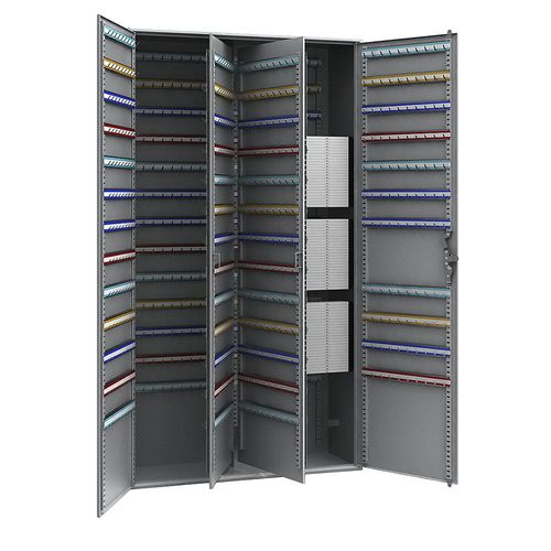 4061753018465 - Schlüsselschrank 2-türig HxBxT 1300 x 730 x 250 mm 1020 Haken kaiserkraft 4061753018465 - Schlüsselschrank 2-türig HxBxT 1300 x 730 x 250 mm 1020 Haken kaiserkraft