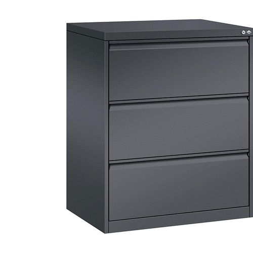 4025314220667 - Karteikartenschrank ACURADO 2-bahnig 3 Schübe schwarzgrau C+P 4025314220667 - Karteikartenschrank ACURADO 2-bahnig 3 Schübe schwarzgrau C+P