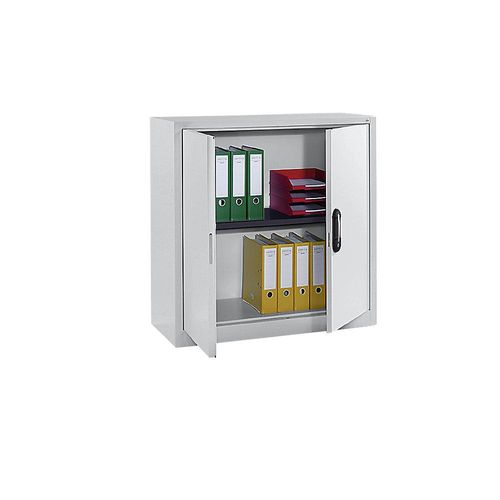 4062084809821 - Stahlschrank mit Flügeltüren HxBxT 1000 x 1000 x 420 mm lichtgrau C+P