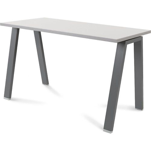 8427951003195 - Schreibtisch BLANCA Höhe 740 mm Gestell A-Form BxT 1200 x 600 mm grau anthrazit kaiserkraft 8427951003195 - Schreibtisch BLANCA Höhe 740 mm Gestell A-Form BxT 1200 x 600 mm grau anthrazit kaiserkraft