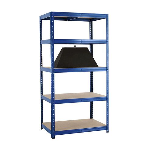 4061753092236 - Steckregal blau 5 Spanplattenböden Traglast 265 kg HxBxT 1780 x 900 x 600 mm kaiserkraft 4061753092236 - Steckregal blau 5 Spanplattenböden Traglast 265 kg HxBxT 1780 x 900 x 600 mm kaiserkraft
