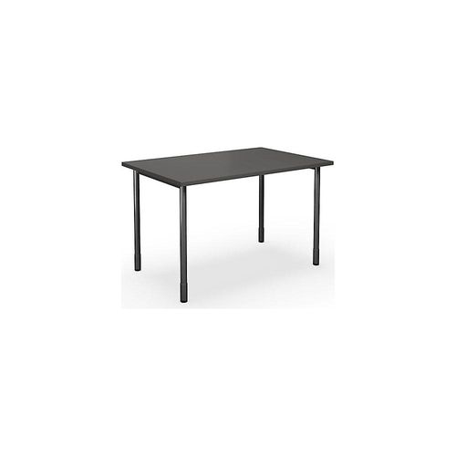 4061753261946 - Mehrzwecktisch DUO-C gerade Platte HxT 700 - 800 x 800 mm Breite 1200 mm dunkelgrau schwarz kaiserkraft 4061753261946 - Mehrzwecktisch DUO-C gerade Platte HxT 700 - 800 x 800 mm Breite 1200 mm dunkelgrau schwarz kaiserkraft