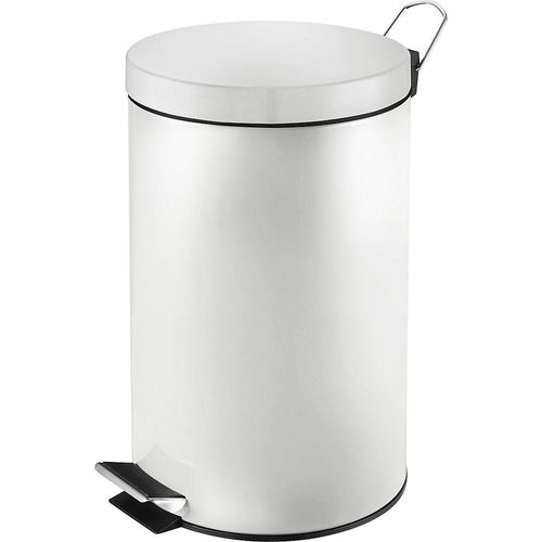 8713631017720 - Tretabfallsammler mit Kunststoff-Inneneimer Volumen 12 l HxØ 400 x 248 mm weiß kaiserkraft 8713631017720 - Tretabfallsammler mit Kunststoff-Inneneimer Volumen 12 l HxØ 400 x 248 mm weiß kaiserkraft