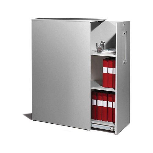 5905745101409 - Hoch-Auszugschrank Seattle HxBxT 1250 x 400 x 800 mm rechts lichtgrau kaiserkraft 5905745101409 - Hoch-Auszugschrank Seattle HxBxT 1250 x 400 x 800 mm rechts lichtgrau kaiserkraft