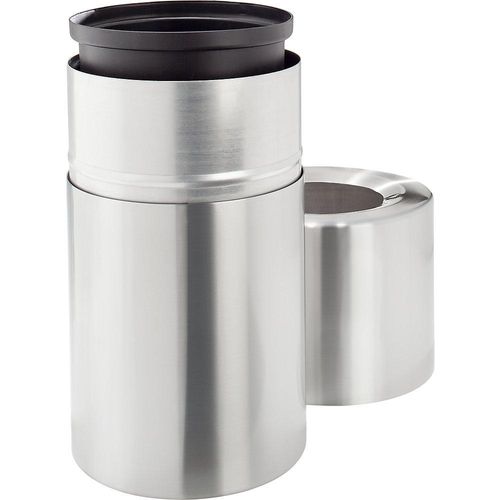 4260563722696 - Design-Abfallsammler Aluminium Volumen 70 l HxØ 775 x 380 mm mit Innenbehälter kaiserkraft 4260563722696 - Design-Abfallsammler Aluminium Volumen 70 l HxØ 775 x 380 mm mit Innenbehälter kaiserkraft