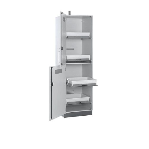 4061753095435 - Labor-Säure- und Laugenschrank mit Abluftanschluss 2 Flügeltüren 4 Auszüge kaiserkraft 4061753095435 - Labor-Säure- und Laugenschrank mit Abluftanschluss 2 Flügeltüren 4 Auszüge kaiserkraft