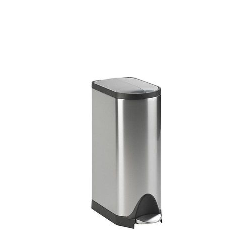 0838810005683 - Tretabfallsammler BUTTERFLY Volumen 30 l Edelstahl matt kaiserkraft