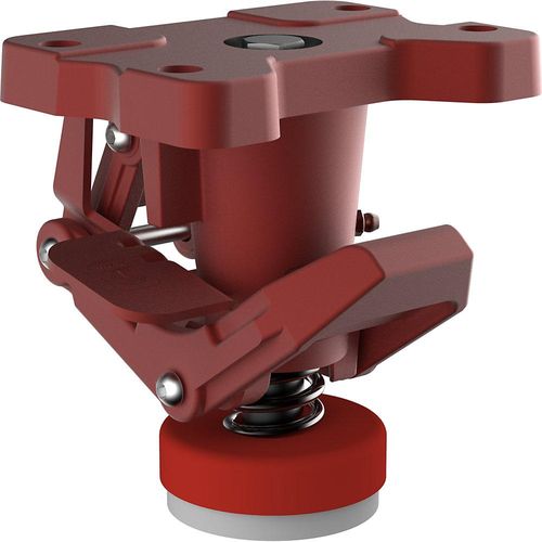 4053357997536 - Feststellfuß Plattenmaß 152 x 115 mm Bauhöhe betätigt 207 mm kaiserkraft 4053357997536 - Feststellfuß Plattenmaß 152 x 115 mm Bauhöhe betätigt 207 mm kaiserkraft