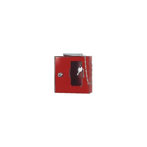 5901468300075 - Notschlüsselkasten mit Glasscheibe mit Klöppel zum Einschlagen HxBxT 200 x 200 x 50 mm VE 3 Stk kaiserkraft