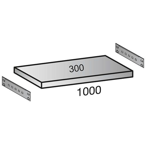 4260035210898 - Zusatzboden für Archiv-Steckregal Tiefe 300 mm Breite 1000 mm kaiserkraft 4260035210898 - Zusatzboden für Archiv-Steckregal Tiefe 300 mm Breite 1000 mm kaiserkraft