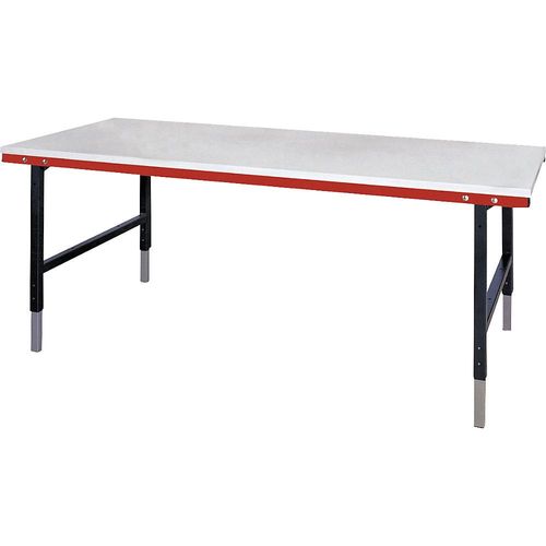 4251924701795 - Pack- Arbeitstisch HxBxT 690 - 960 x 2000 x 920 mm grau kaiserkraft 4251924701795 - Pack- Arbeitstisch HxBxT 690 - 960 x 2000 x 920 mm grau kaiserkraft