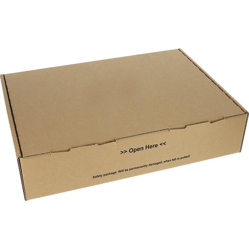 4251924727498 - Klappbox mit Sicherheitsverschluss braun VE 20 Stk Innen-LxBxH 430 x 310 x 100 mm terra 4251924727498 - Klappbox mit Sicherheitsverschluss braun VE 20 Stk Innen-LxBxH 430 x 310 x 100 mm terra