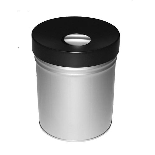 4260058004757 - Abfallbehälter selbstlöschend Volumen 30 l HxØ 415 x 344 mm grau kaiserkraft