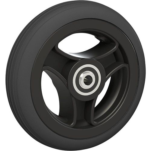 4061753239686 - Speichenrad mit PU-Bereifung Rad-Ø x Breite 125 x 30 mm ab 4 Stk kaiserkraft 4061753239686 - Speichenrad mit PU-Bereifung Rad-Ø x Breite 125 x 30 mm ab 4 Stk kaiserkraft