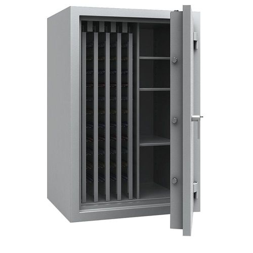 5901468304431 - Schlüsseltresor mit ausziehbaren Zwischenwänden VDMA B und Euro-Norm S2 1650 Haken 3 Fachböden HxBxT 1256 x 836 x 700 mm kaiserkraft 5901468304431 - Schlüsseltresor mit ausziehbaren Zwischenwänden VDMA B und Euro-Norm S2 1650 Haken 3 Fachböden HxBxT 1256 x 836 x 700 mm kaiserkraft