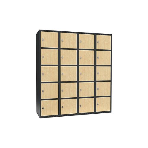 7042424830552 - 5er-Schließfachschrank Fydor 4 Abteile grau Birke B 1200 mm 4 Abteile flache Dachform Vorhängeschloss kaiserkraft 7042424830552 - 5er-Schließfachschrank Fydor 4 Abteile grau Birke B 1200 mm 4 Abteile flache Dachform Vorhängeschloss kaiserkraft