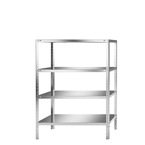4021177029089 - Edelstahlregal Regalhöhe 1500 mm Grundregal Breite x Tiefe 1100 x 600 mm kaiserkraft 4021177029089 - Edelstahlregal Regalhöhe 1500 mm Grundregal Breite x Tiefe 1100 x 600 mm kaiserkraft