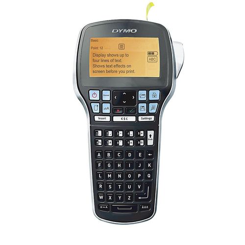 3501170915448 - DYMO LabelManager 420P Hochleistungs Beschriftungsgerät | Tragbares Etikettiergerät mit ABC-Tastatur & PC Mac-Schnittstelle | für D1 Etiketten in 6 9 12 19 mm Breite