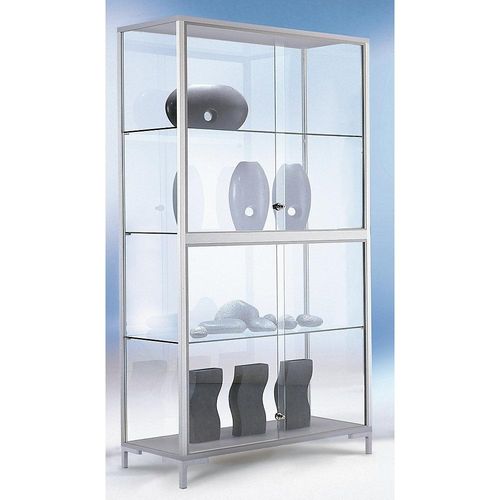 4260222860523 - LINK Standvitrine Verglasung 4-seitig HxBxT 1860 x 1500 x 400 mm kaiserkraft 4260222860523 - LINK Standvitrine Verglasung 4-seitig HxBxT 1860 x 1500 x 400 mm kaiserkraft