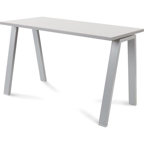 8427951002921 - Schreibtisch BLANCA Höhe 740 mm Gestell A-Form BxT 1200 x 600 mm grau grau kaiserkraft 8427951002921 - Schreibtisch BLANCA Höhe 740 mm Gestell A-Form BxT 1200 x 600 mm grau grau kaiserkraft