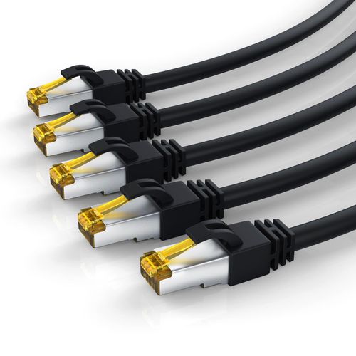 4251259179153 - Primewire 5x LAN-Kabel CAT7 RJ-45 (Ethernet) Gigabit Ethernet S FTP Netzwerkkabel 10000 Mbit s Patchkabel - 05m 4251259179153 - Primewire 5x LAN-Kabel CAT7 RJ-45 (Ethernet) Gigabit Ethernet S FTP Netzwerkkabel 10000 Mbit s Patchkabel - 05m