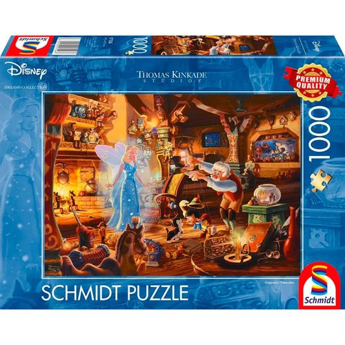 4001504575267 - Thomas Kinkade Studios Disney Dreams Collection - Geppettos Pinocchio Puzzle 4001504575267 - Thomas Kinkade Studios Disney Dreams Collection - Geppettos Pinocchio Puzzle
