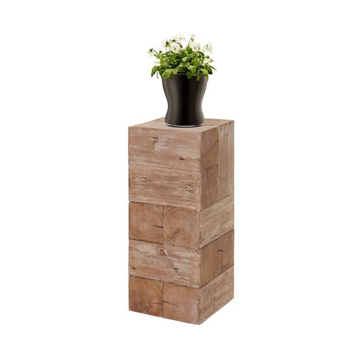 4057651269863 - Blumentisch MCW-A15 Blumensäule Blumenständer Tanne Holz rustikal massiv FSC-zertifiziert ~ 75cm 4057651269863 - Blumentisch MCW-A15 Blumensäule Blumenständer Tanne Holz rustikal massiv FSC-zertifiziert ~ 75cm