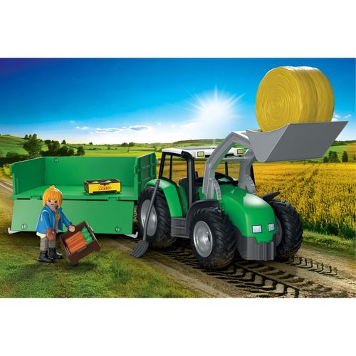 4008789720108 - Playmobil Traktor mit Anhänger 4008789720108 - Playmobil Traktor mit Anhänger