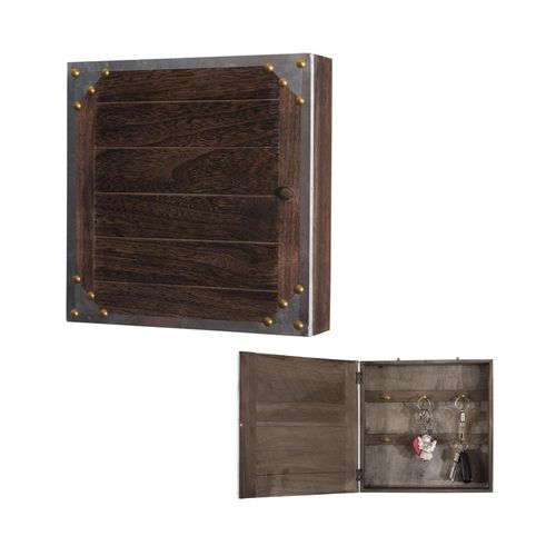4052826159987 - Schlüsselkasten Gabes Schlüsselschrank Holzbox Shabby-Look Vintage 27x27x6cm